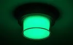 Durbe, outdoor round wall/ceiling lamp, 10W, with shade: 780lm, without shade: 1200lm, 3000-6500K, dimmable by APP, CCT by APP, RGB, WI-FI, Bluetooth, D17cm, L10cm, IP54, Class G