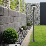 Paravento, outdoor floor lamp, , E27 1xMAX 40W, W16cm, H102cm, without lightsource, IP44