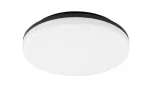 Pernik outdoor round ceiling lamp, with shade: 2400lm, without shade: 2565lm, 24W, 3000K, D28cm, H5cm, IP54, IK08, Class F