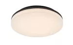 Pernik outdoor round ceiling lamp, with shade: 2400lm, without shade: 2565lm, 24W, 3000K, D28cm, H5cm, IP54, IK08, Class F