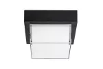 Durbe, outdoor square wall/ceiling lamp, 10W, with shade: 790lm, without shade: 1200lm, 3000-6500K, dimmable by APP, CCT by APP, RGB, WI-FI, Bluetooth, D16cm, L10cm, IP54, Class G