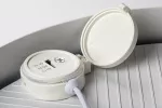 7894 Lampa zewnętrzna sufitowe Tartu 24W LED biały matowy