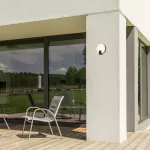 Cyprus, outdoor wall lamp, 10W, with shade: 790lm, without shade: 1000lm, 3000K, 18xH19,5cm, D18cm, L6,5cm, IP44, Class G
