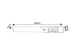 Bilal,ind.cablight, 18W, L60cm