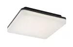 Pernik outdoor square ceiling lamp, with shade: 2400lm, without shade: 2565lm, 24W, 4000K, D28cm, H5cm, IP54, IK08, Class F
