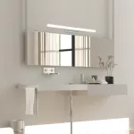 5781 Kinkiet łazienkowy BASTIAN, LED, 13W (1120lm, 4000K), IP44, chrom 230V, 50Hz