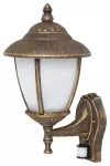 7836 Kinkiet górny Madrid E27/60W złoto anty. czujnik ruchu 230V, 50Hz