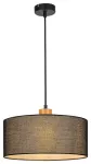 3247 Lampa wisząca Miguel E27 1xMAX40W D35 black