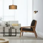3247 Lampa wisząca Miguel E27 1xMAX40W D35 black