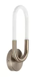 Irelia,ind.wall,LED9W,H35cm,satin chrome