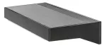 Certovo, outdoor solar wall lamp, LED4W, with shade: 360lm, without shade: 600lm, H10cm, D18,5cm, L22cm, motion sensor, IP55
