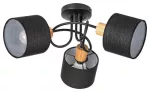 3246 Spot Miguel E14 3xMAX40W oak black
