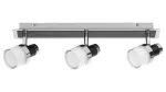 5023 Lampa łazienkowa Harold LED/15W IP44 (1200lm,4000K) chrom/czarny/opal 230V, 50Hz