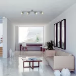 5382 Spot Basil E14/ 4x max.10W chrom satyna / srebrny dąb 230V, 50Hz