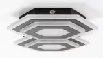 Bitsi,ind.ceil. LED44W, L43cm, black