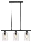 5078 Lampa wisząca Miroslaw E27 3xMAX 40W czarny