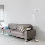 7006 Lampa stojąca Vlasta LED Chrom/satyna 3000K 1400+400Lumen 18W+5W 230V, 50Hz