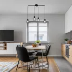 3540 Lampa wisząca Belano E27 4x MAX 40W czarny