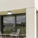 8848 Plafon Hamburg LED D28 12W 4000K antracyt/biały 230V, 50Hz