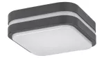 8850 Plafon Hamburg LED 12W kwadrat 4000K antracyt/biały 230V, 50Hz