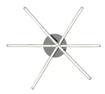 Cyclone,ind.ceil.LED21W, chrome, H9cm