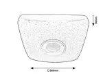 4682 Lampa sufitowa Murry LED 18W biały