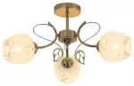 5098 Lampa sufitowa Fauna E27 3x MAX 40W złoty