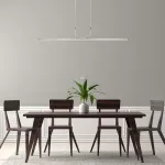 Elia,ind.pend. LED25W, L120cm, chrome