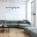 3297 Lampa wisząca Sullivan glass E14 5x40W black