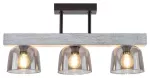 3119 Lampa sufitowa Cardamom E14 3xMAX40W s oak