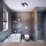 5024 Lampa łazienkowa Harold LED/20W IP44 (1600lm,4000K) chrom/czarny/opal 230V, 50Hz