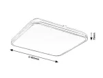 3479 Lampa sufitowa Linden 72W 5800lm CCT variable 3000-6500K Class G Class G
