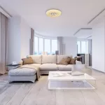 3328 Lampa sufitowa Tayla LED 60W D50 biała