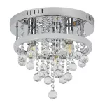 2236 Lampa sufitowa Pallas LED 20W+3xE14 chrome D30