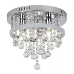 2236 Lampa sufitowa Pallas LED 20W+3xE14 chrome D30