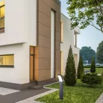7506 Lampa ogrodowa stojąca Palanga LED 12W 230V, 50Hz 3000K 800lm IP44 ciepła biel