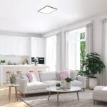 6908 Lampa sufitowa Almond LED 40W 4000K beech 60cm