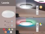 1510 Plafon LEONIE RGB LED/32W, IP20 ( 2400lm, 3000K-6500K), biały 230V, 50Hz