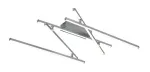 Negan,ind.ceil. LED40W, L178cm, H11,5cm