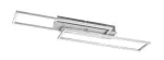 Demetrius,ind.ceil. LED40W, L83cm