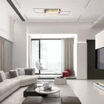 Demetrius,ind.ceil. LED40W, L83cm