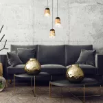 3545 Lampa wisząca Zenaida E27 3x MAX 60W czarny