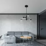 6355 Lampa wisząca Solomon LED/30 W (2400lm, 4000K) IP20, czarny matowy 230V, 50Hz