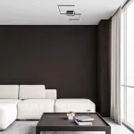 Ludano,ind.ceil. LED40W, L46x41cm
