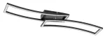 Cirilla,ind.ceil. LED40W, L82cm, black