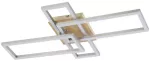 6590 Lampa sufitowa Ashton LED 24W beech s chr 40cm