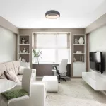 3928 Lampa sufitowa Adeline LED 24W, szara, okrągła
