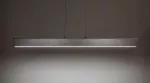 6670 Lampa wisząca Tithania LED 24W br alu L120cm