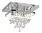2239 Lampa sufitowa Pallas LED36W+4xE14 chrome 40cm