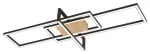 6814 Lampa sufitowa Ashton LED 35W beech black L100